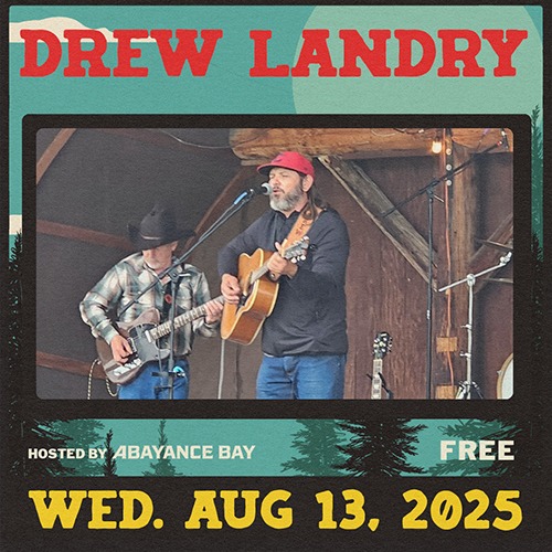 Drew Landry hosting Listen on the Lawn