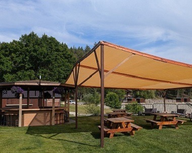 Highwater seating area