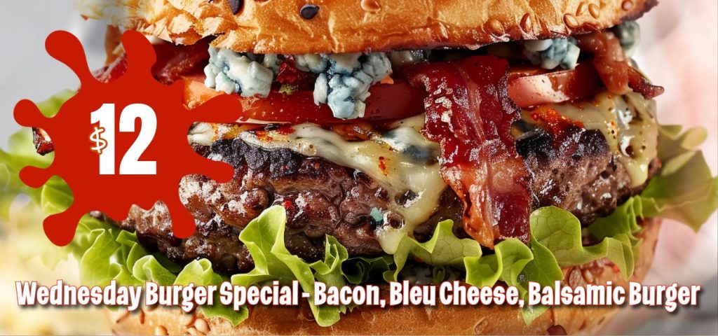 Bacon, Bleu Cheese, Balsamic Burger